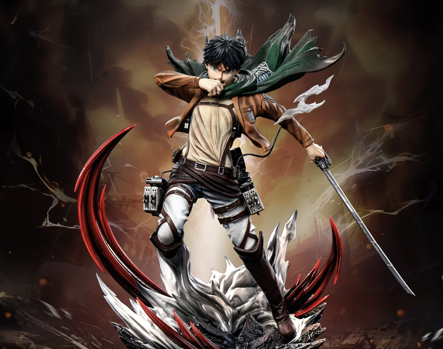Eren Unleashed — Fox Studio × KY Studio Present 1/6 Scale Attack on Titan Statue Eren Unleashed — Fox Studio × KY Studio Present 1/6 Scale Attack on Titan Statue