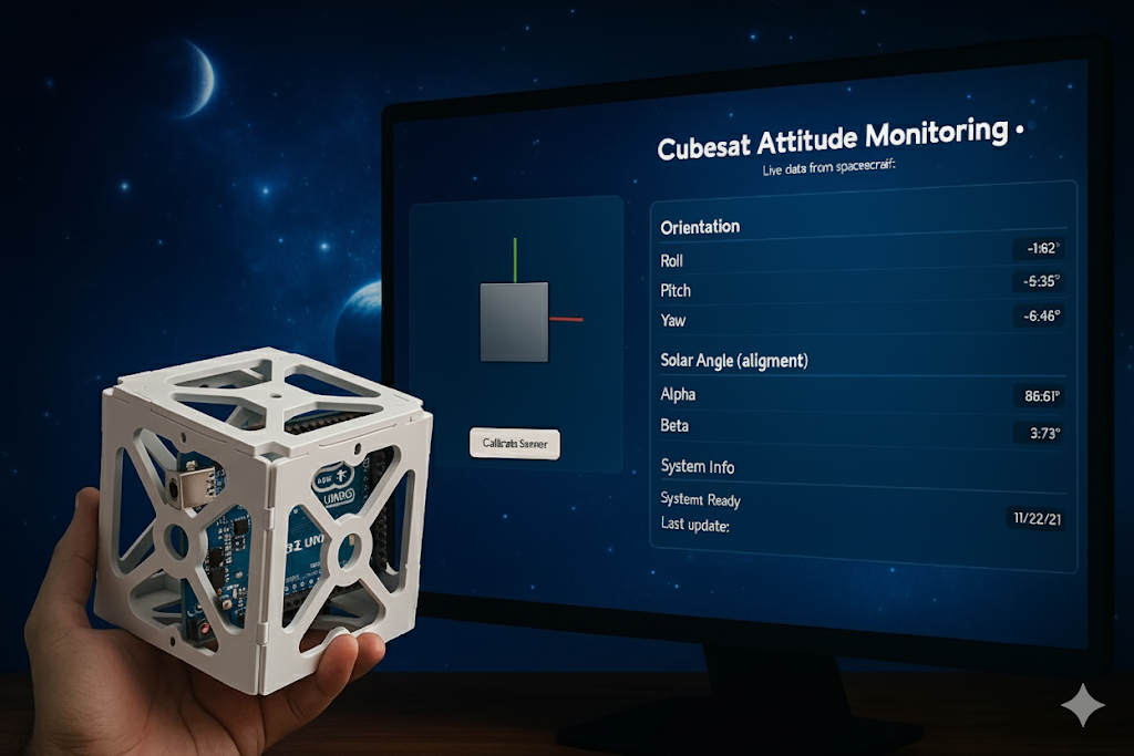 صورة مشروع قمر صناعي تعليمي