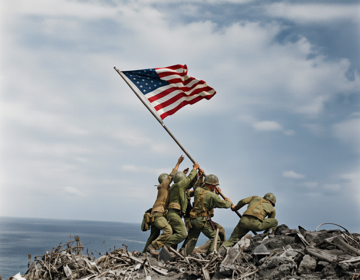 After restoration - repaired photo placeholder