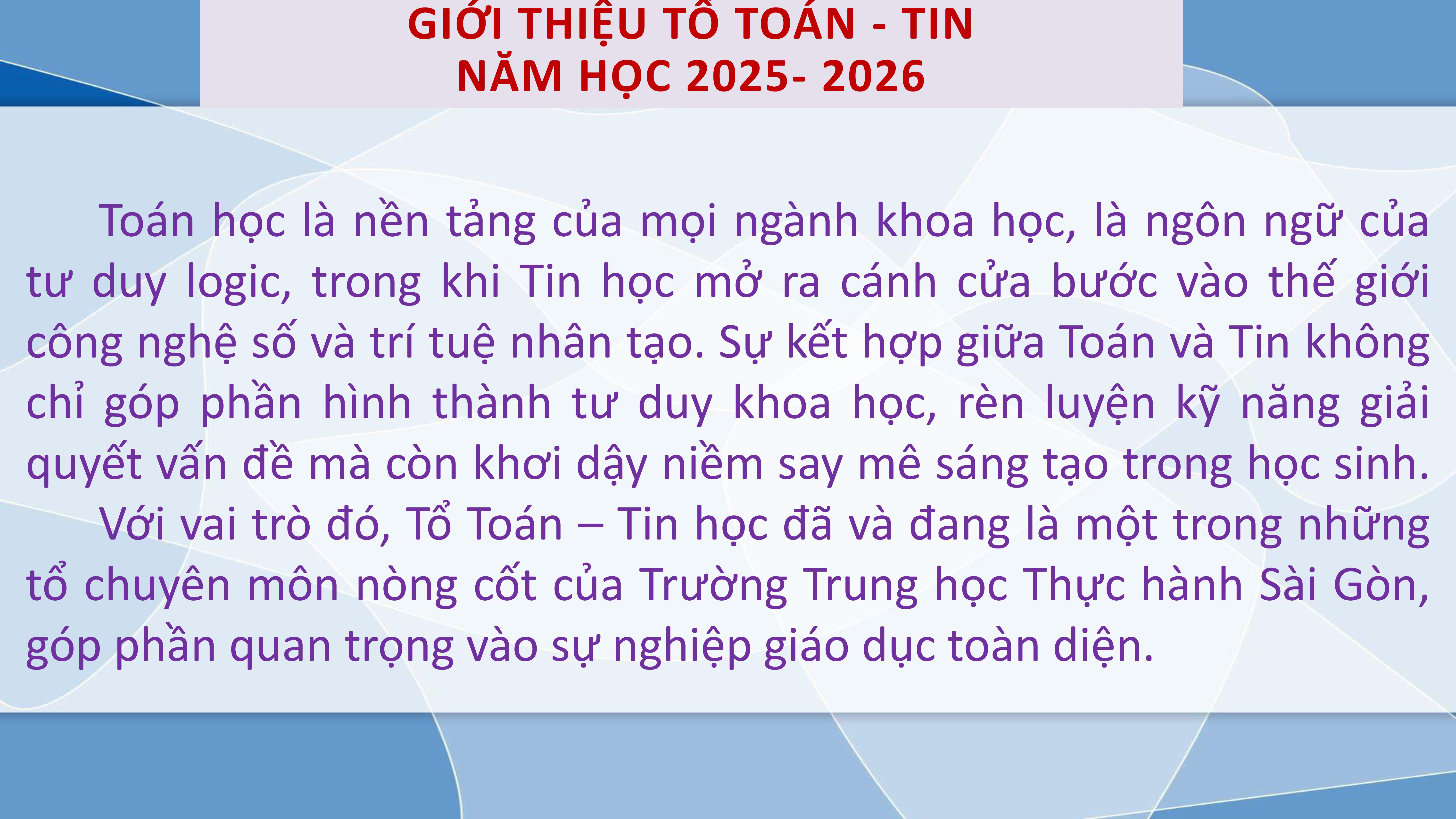 GT To Toan Tin hình ảnh 0