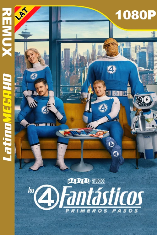 Los 4 Fantásticos: Primeros pasos (2025) Latino 1080P BDREMUX