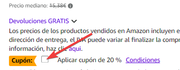 cupón amazon