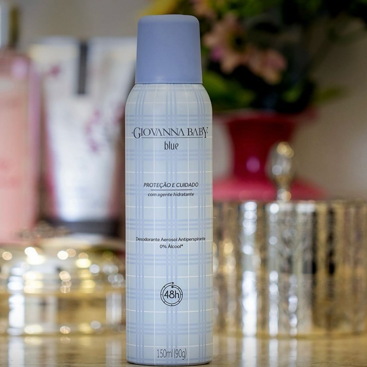 GIOVANNA BABY Desodorante Aerossol 150Ml Blue Giovanna Baby Azul GIOVANNA BABY Desodorante Aerossol 150Ml Blue Giovanna Baby Azul