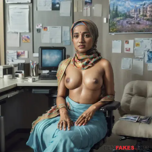 Topless Secretary 07