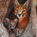 caracals cats (2)