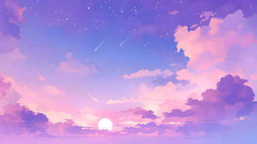 purple sky aesthetic light desktop wallpaper 4k.jpg
