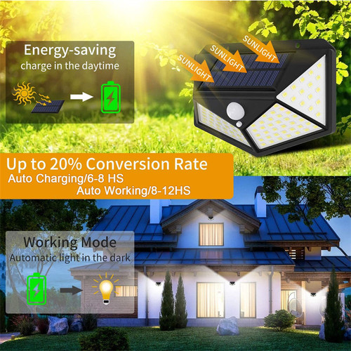 Solar Wall Lamp Image 4