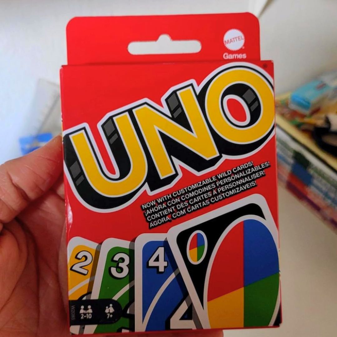 UNO Jogo de Cartas Original para crianças a partir de 7 anos