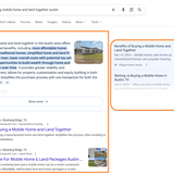 benefits of buying mobile home and land together austin 1st