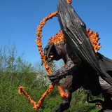 005 BalrogDemon of shadow and flame repainted with whip