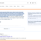renting vs buying mobile home austin 1st