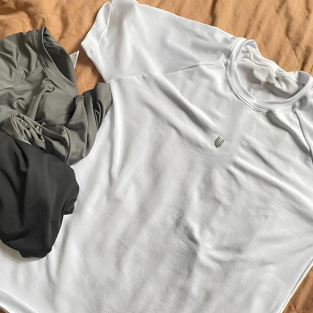 Camiseta Raglan Proteção Uv Camisas Dry Fit Manga Curta