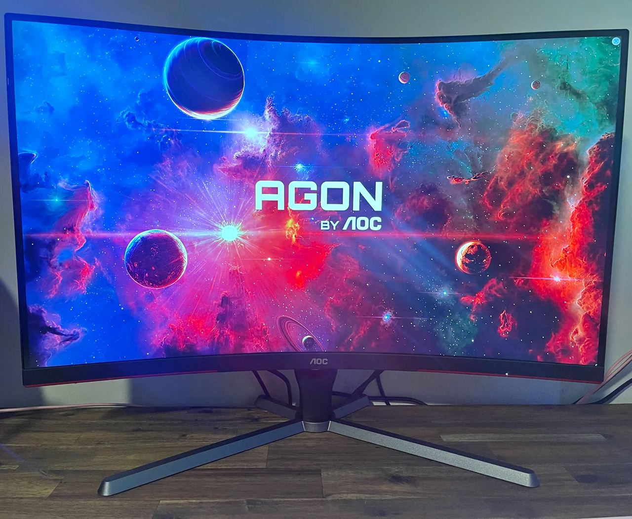 Monitor Gamer Curvo AOC AGON QUAD 32″ 180Hz 0,5ms HDR10 CQ32G4E