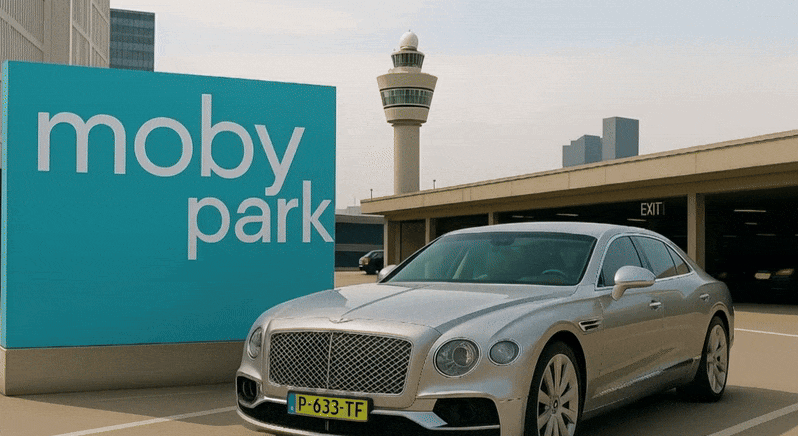 Mobypark app op smartphone