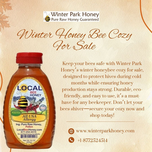Winter Honey Bee Cozy For Sale.jpg