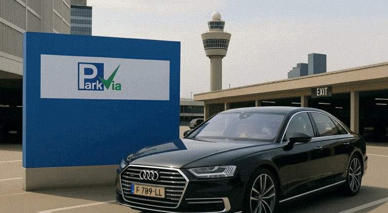 ParkVia op een wereldkaart