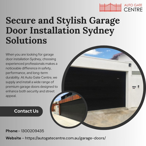 Secure and Stylish Garage Door Installation Sydney Solutions.jpg