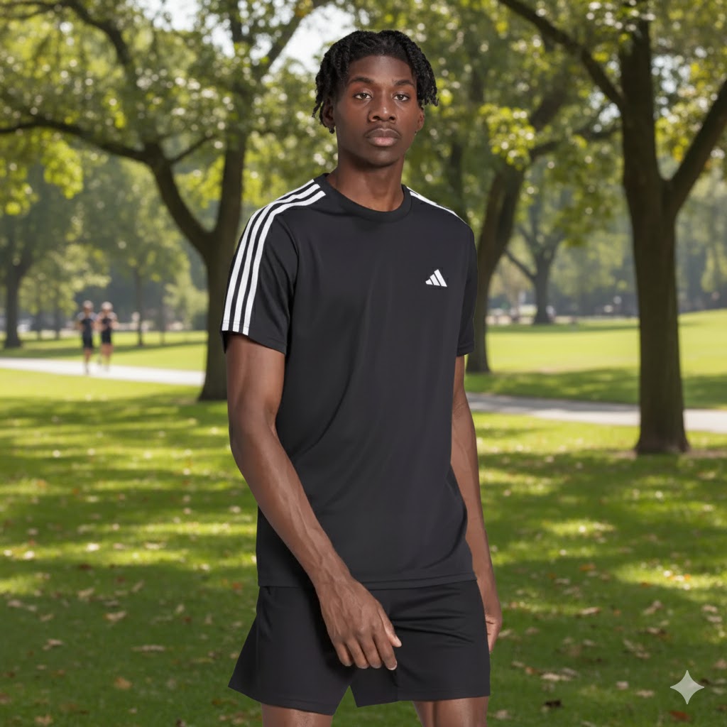 Camiseta Treino Train Essentials 3-stripes adidas