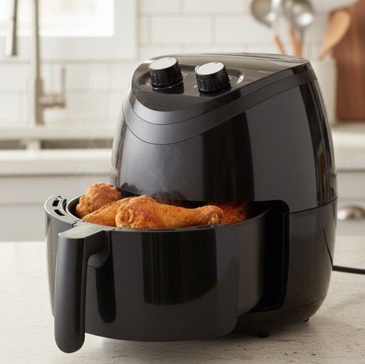 Fritadeira Air Fryer Bella Cuccina Bcaf41 4,5l 1500w Antiade – Preto
