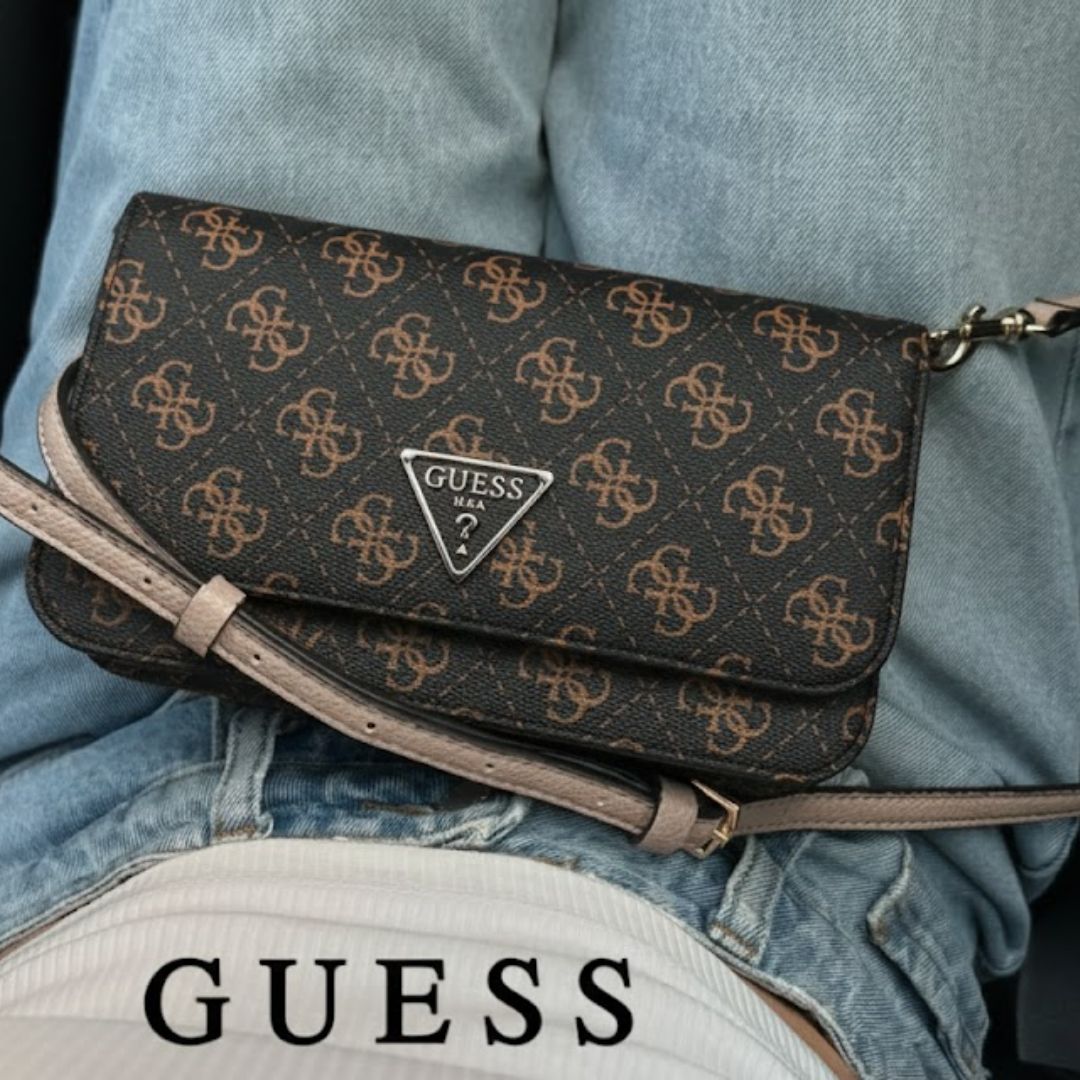 Transversal Noelle Ii Crossbody Flap Organizer GUESS – feminino