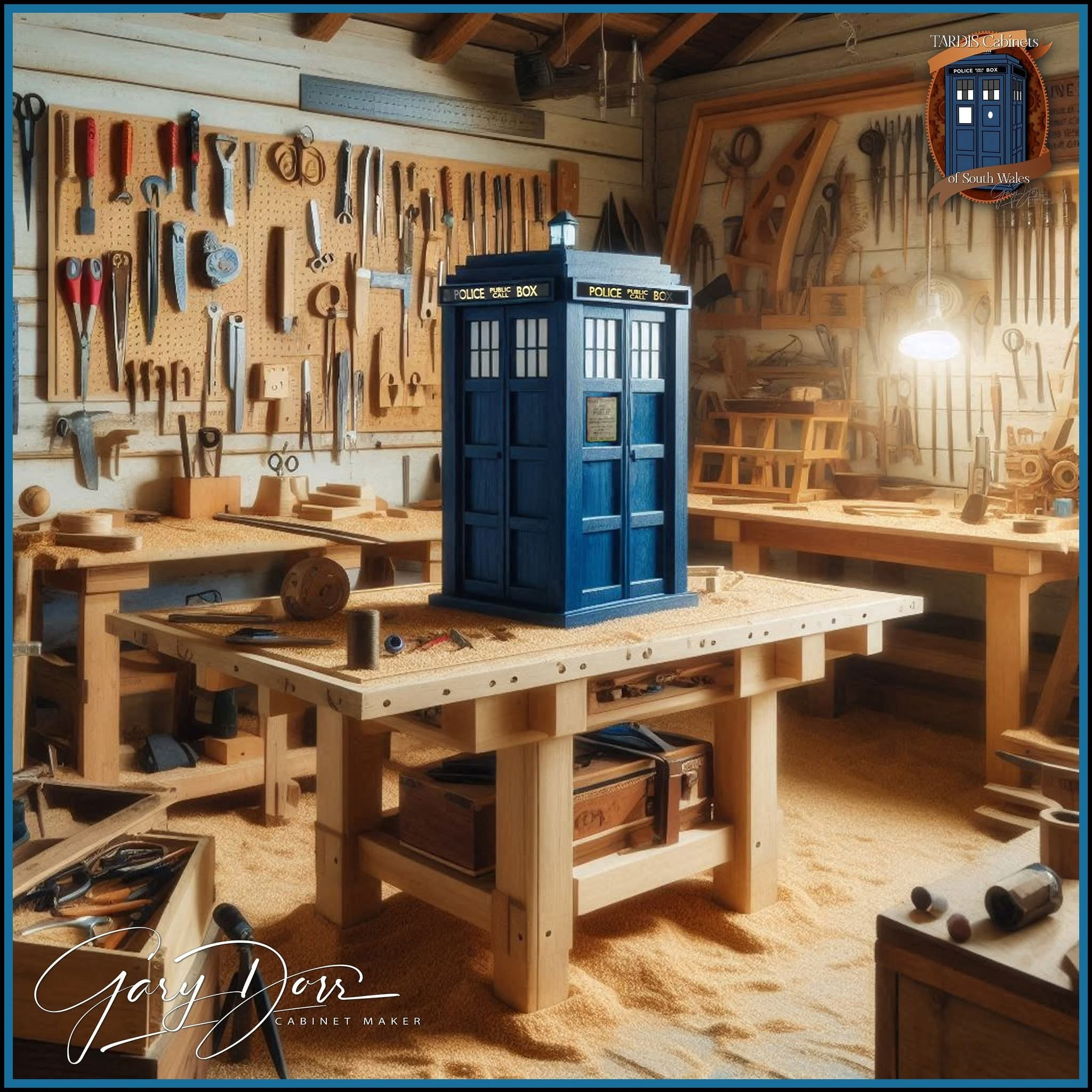 TARDIS Cabinets Relaunch Highlights Four Decades of Craftsmanship