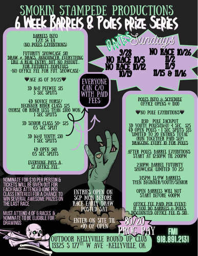 6 Week Barrels & Poles Series