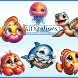 FLIPPER AND FRIENDS AI CREATIONS 2 BG