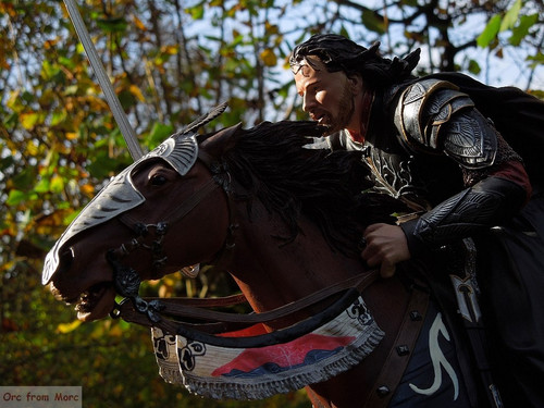 005 Aragorn on Brego at the Black Gates
