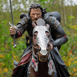 010 Aragorn on Brego at the Black Gates
