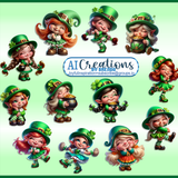 GNOMETTES IRISH LASS AI CREATIONS BG