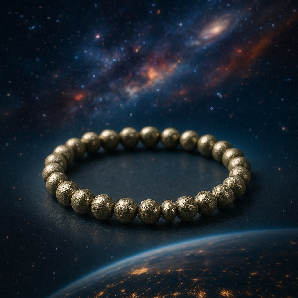 Raw Pyrite Bracelet 