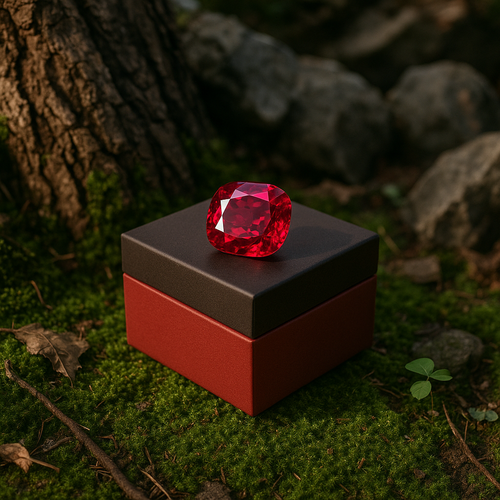 20250919 1210 Ruby Gem on Moss simple compose 01k5gb5fare5hv7954fj6fh0z4.png