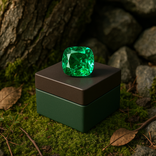 20250919 1158 Emerald Elegance in Nature simple compose 01k5gaf83vebvase590cxh94dt.png