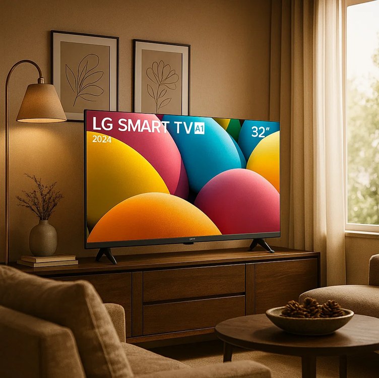 Smart Tv 32” LG Hd 32LR600BPSA Processador 5 Ger6 Alexa Webos