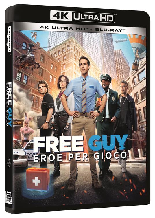 Free Guy - Eroe Per Gioco (2021) Full Blu Ray UHD 4K ITA DD 7.1 ENG TrueHD 7.1
