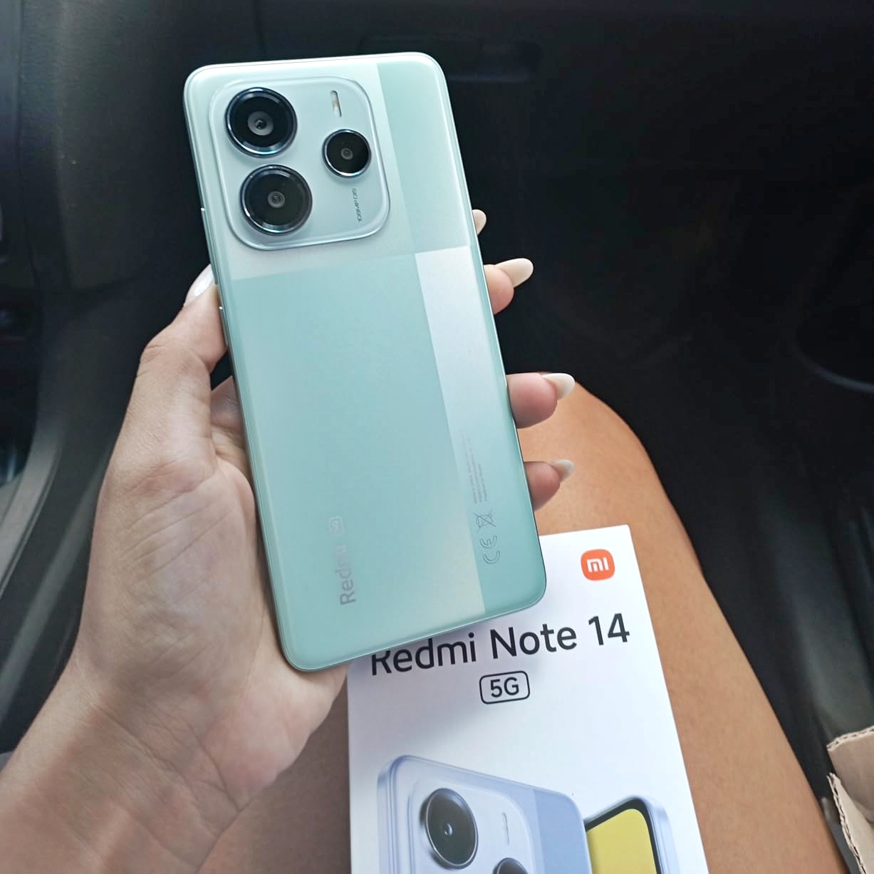 Smartphone Xiaomi Redmi Note 14 5G NFC Coral Green (Verde) 8GB RAM 256GB ROM (24094RAD4G)