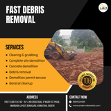 Can we clear a demolition site in a day?