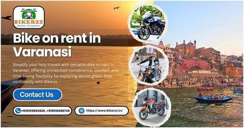 Bike on rent in Varanasi.jpg