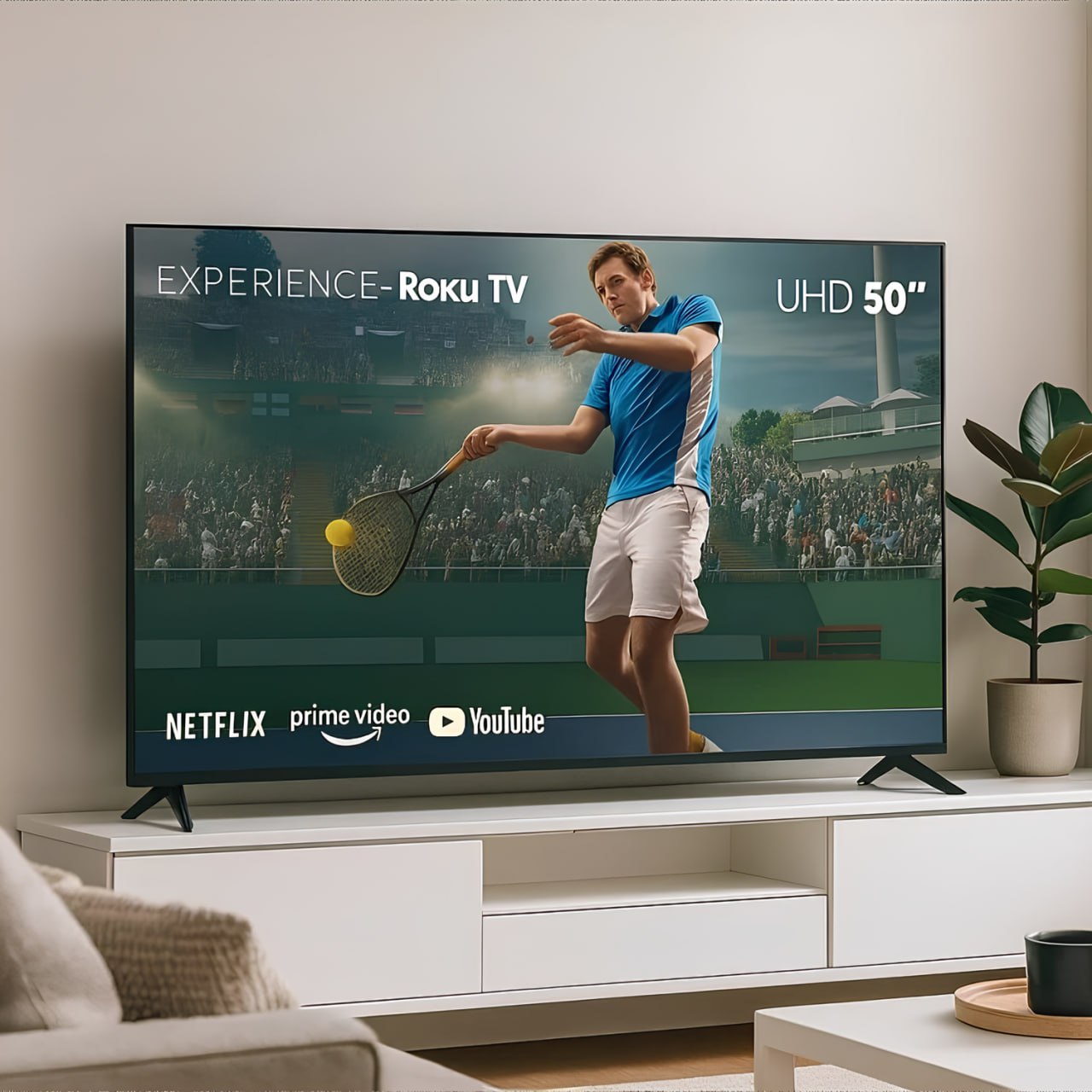 Multilaser – Smart TV 4K 50 DLED Wi-fi MultiExperience Roku Multi – TL059EX