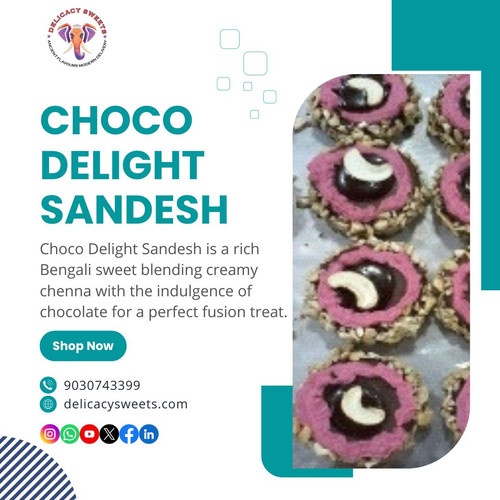 What is Choco Delight Sandesh? A Perfect Blend of Chocolate and Tradition.jpg