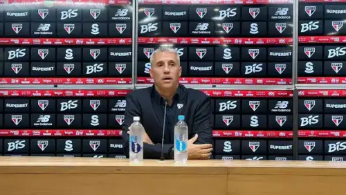 Crespo confirma permanência no São Paulo até 2026 e revela "muito trabalho" pela frente