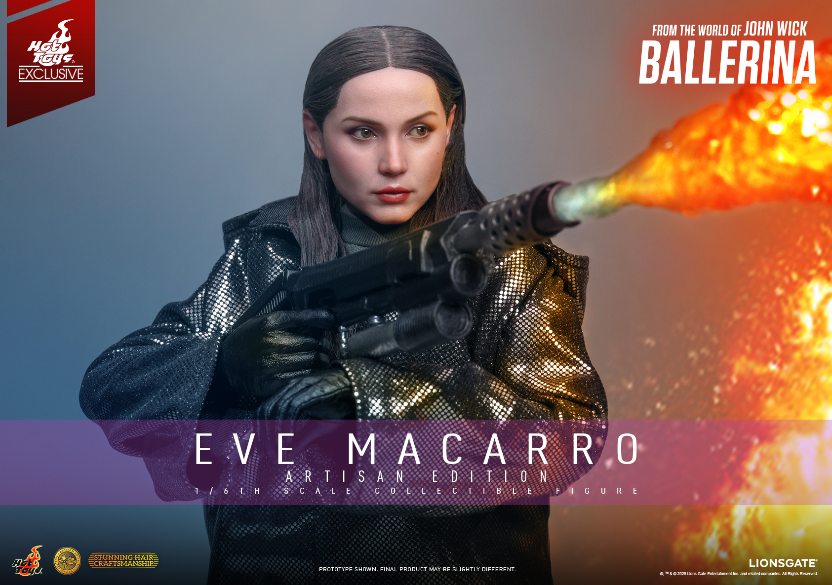 Grace meets lethality as Hot Toys unveils the 1/6 Eve Macarro Artisan Edition from Ballerina Grace meets lethality as Hot Toys unveils the 1/6 Eve Macarro Artisan Edition from Ballerina