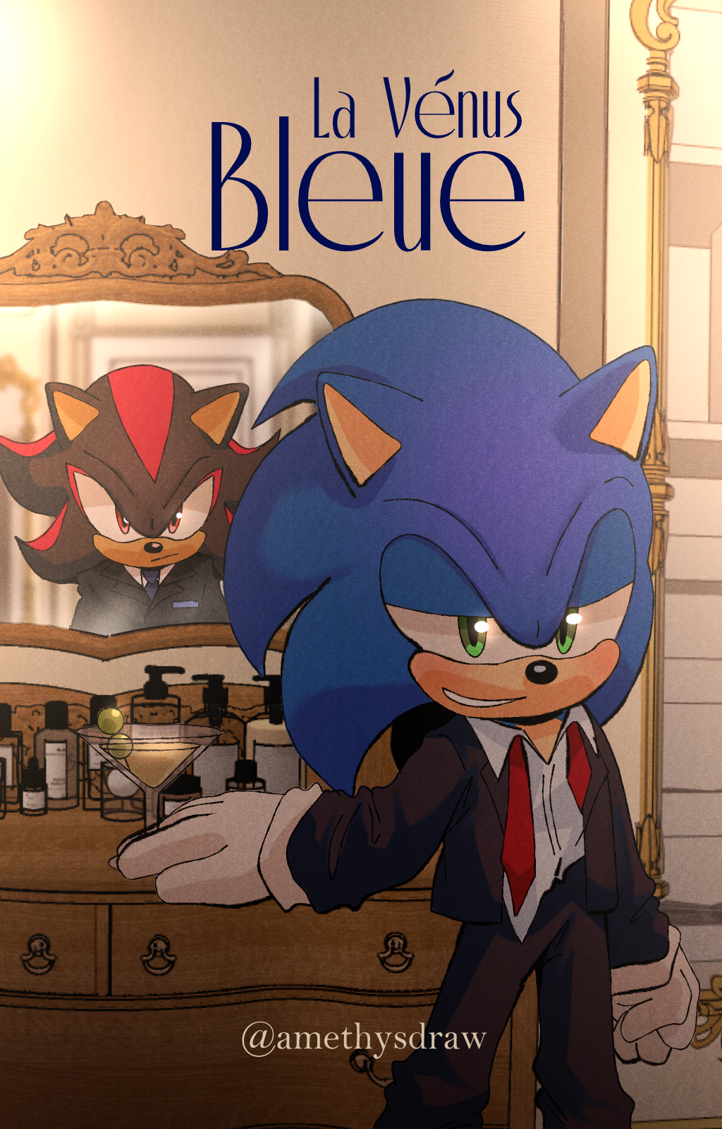 La vénus bleue - Chapter 1 - amethystdraw - Sonic the Hedgehog - All Media  Types [Archive of Our Own], image size:1024x1600