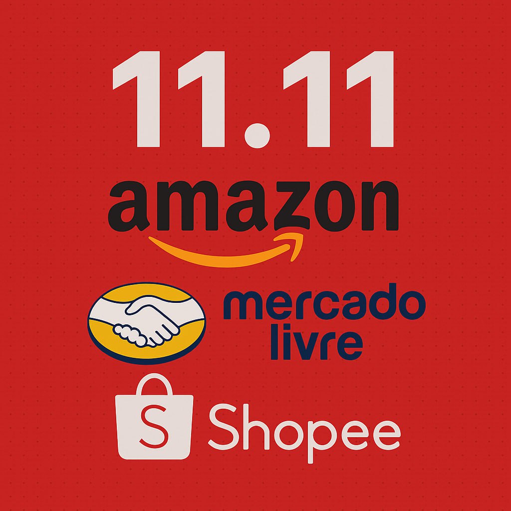 11/11 DATA DUPLA está chegando com 24H DE OFERTAS INSANAS!