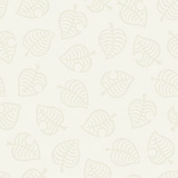 pattern leaves white 2
