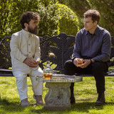 L-R: Peter Dinklage as Leon Prater and Michael C. Hall as Dexter Morgan in Dexter: Resurrection, sea