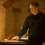 Michael C. Hall as Dexter Morgan in Dexter: Resurrection, episode 4, season 1, streaming on Paramoun