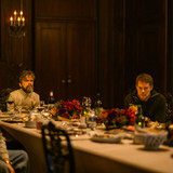 L-R: David Dastmalchian as Gareth, Eric Stonestreet as Al, Peter Dinklage as Leon Prater, Michael C.