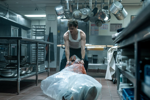 Jack Alcott as Harrison Morgan in Dexter: Resurrection, episode 1, season 1, streaming on Paramount+.jpg