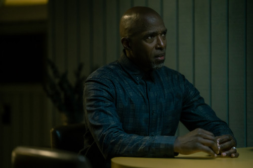 Ntare Guma Mbaho Mwine as Blessing Kamara in Dexter: Resurrection, episode 6, season 1, streaming on.jpg